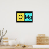 Periodisches OMG-Poster Poster (Küche)