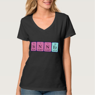 Periodisches Sinner-Shirt T-Shirt