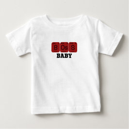 Periodisches Tischelement des Boss Baby Baby T-shirt