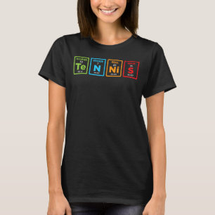Periodisches Tischtennis Spieler Funny Gift T-Shirt