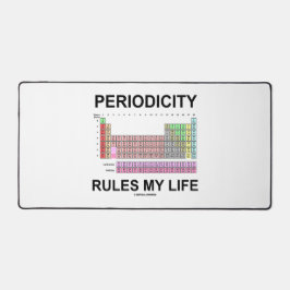 Periodizität regelt meine lebenslangen regelmäßige schreibtischunterlage