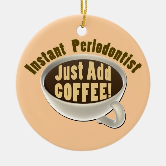 Periodontist Keramik Ornament (Vorne)