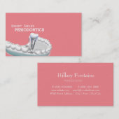 Periodontist-Zahnarzt-Visitenkarte Visitenkarte (Vorne/Hinten)