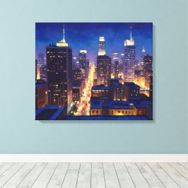 Peripheral Metropolis View Leinwanddruck