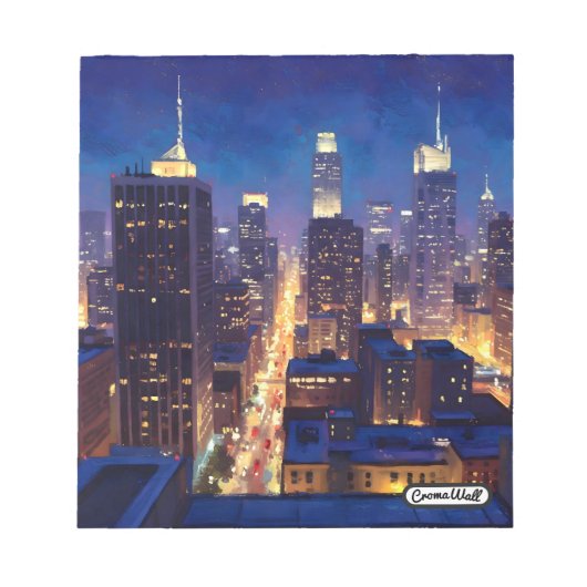 Peripheral Metropolis View Notizblock (Vorderseite)