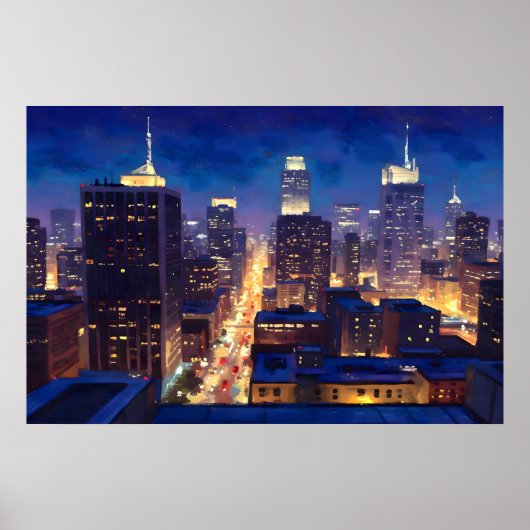 Peripheral Metropolis View Poster (Vorne)