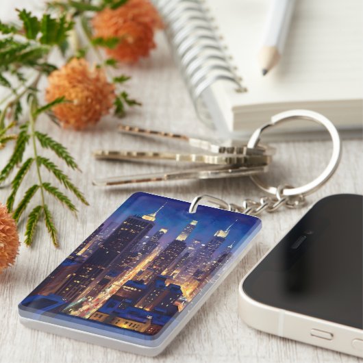 Peripheral Metropolis View Schlüsselanhänger (Vorderseite rechts)