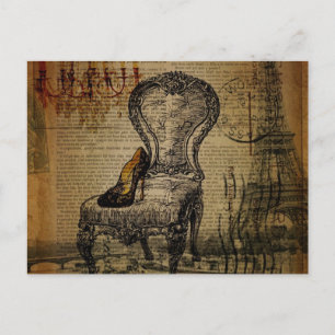 Periseiffturm - französischer Rokoko Postkarte