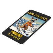 Perisher Australia Ski Resort Magnet (Linke Seite)