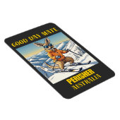 Perisher Australia Ski Resort Magnet (Rechte Seite)