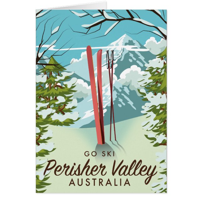 Perisher Valley Australia Ski. (Vorne)