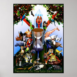 "Perishing in the Lap of Luxury" von Aleta 2017 Poster