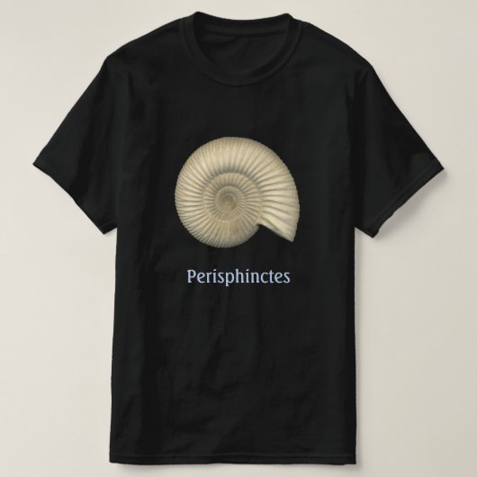 Perisphinctes Ammonit T-Shirt (Design vorne)