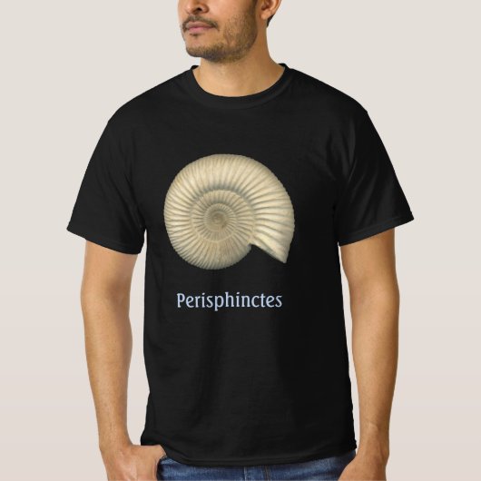 Perisphinctes Ammonit T-Shirt (Vorderseite)