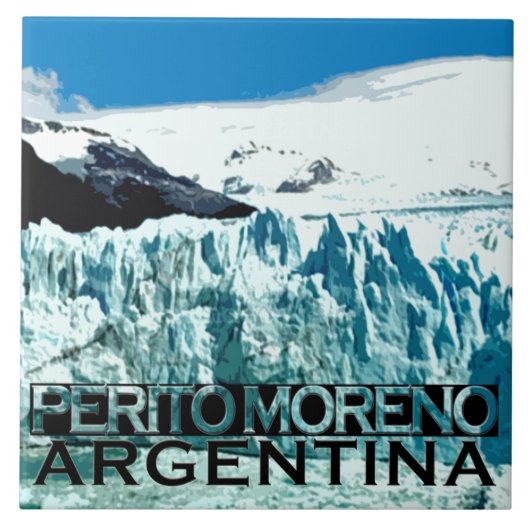 Perito Moreno Fliese (Vorderseite)