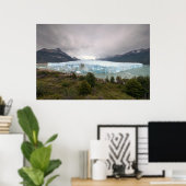 Perito Moreno Glacier, Argentinien Poster (Heimbüro)