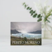 Perito Moreno Glacier, Argentinien Postkarte (Stehend Vorderseite)