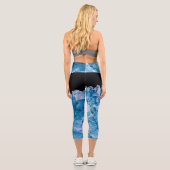 Perito Moreno Glacier Capri Leggings (Rückseite)