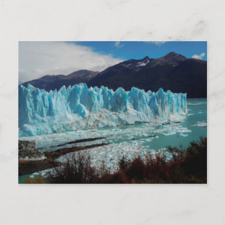Perito Moreno Glacier Front in den Anden Postkarte