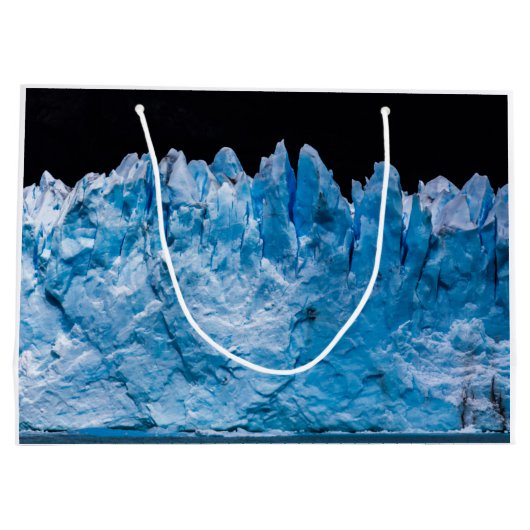 Perito Moreno Glacier Große Geschenktüte (Rückseite)