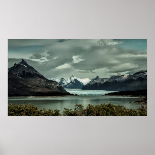 Perito Moreno Glacier, Lago Argentino Poster (Vorne)