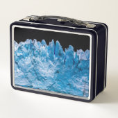 Perito Moreno Glacier Metall Brotdose (Rückseite)