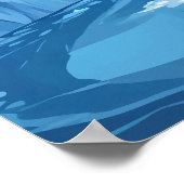 Perito-Moreno-Gletscher Poster (Ecke)