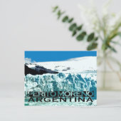 Perito Moreno Postkarte (Stehend Vorderseite)