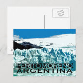 Perito Moreno Postkarte (Vorne/Hinten)