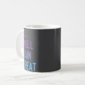 Peritoneal Dialysis Fill Dwell Drain Repeat Funny Kaffeetasse (Vorderseite Links)