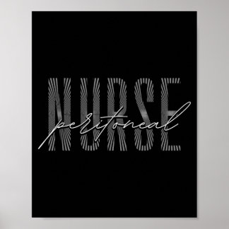 Peritonealdialyse Krankenschwester Nierenkrankheit Poster
