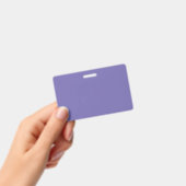 Periwinkle #756BB0, Santa Gray Ausweis (Handheld)