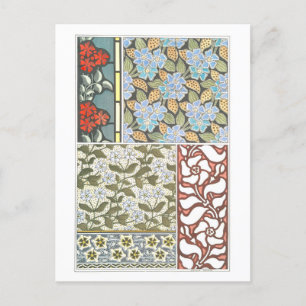 Periwinkle als dekorative Objektpostkarte Postkarte