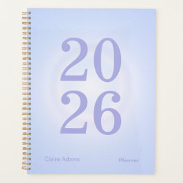 Periwinkle Aura Big Year Planner Planer