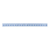 Periwinkle Awareness Ribbon Angels Custom Design Satinband (Vorderseite)