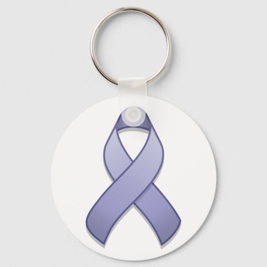 Periwinkle Awareness Ribbon Schlüsselanhänger (Vorderseite)