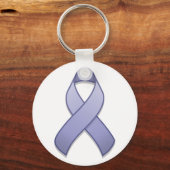 Periwinkle Awareness Ribbon Schlüsselanhänger (Vorderseite)
