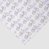 Periwinkle Bicycle Seidenpapier (Ausschnitt)