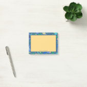 Periwinkle Birnen und Blume Blumenmuster Post-it Klebezettel (Büro)