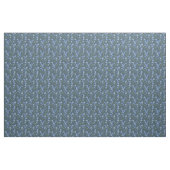 Periwinkle Blue Flowers Stoff (Yard (91,4 cm))