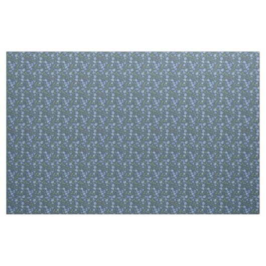 Periwinkle Blue Flowers Stoff (Yard (91,4 cm))