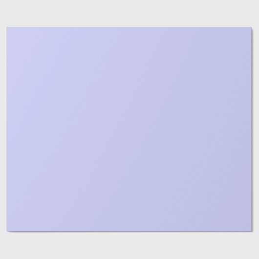 Periwinkle Blue Geschenkpapier (Flach)