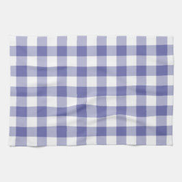 Periwinkle Blue Gingham Trendy Karo Kariertes Must Geschirrtuch