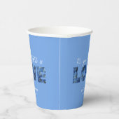 Periwinkle Blue Hydrangeas Alles was Sie brauchen  Pappbecher (Rechts)