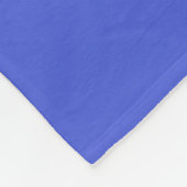 Periwinkle Blue Solid Color Fleecedecke (Ecke)