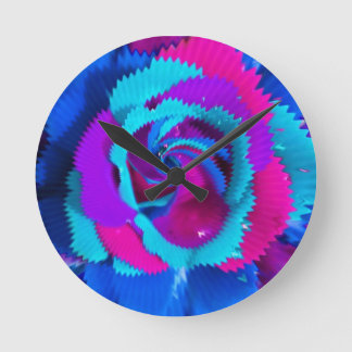 Periwinkle Blue Vision Wallclock Runde Wanduhr