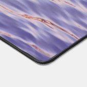 Periwinkle Blue Water Ripples Art Desk Mat Schreibtischunterlage (Ecke)
