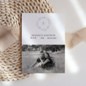 Periwinkle Blume Boho Bride Save the Date