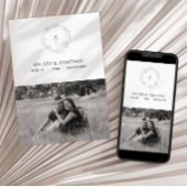 Periwinkle Blume Boho Bride Save the Date