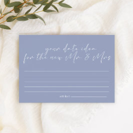 Periwinkle Blume Date Night Ideal Duschenspiel Briefpapier